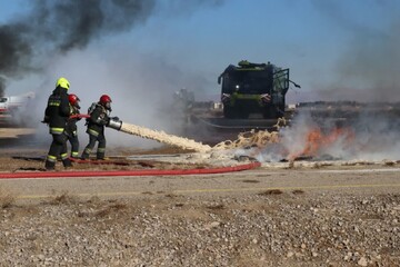 تمرین کامل طرح اضطراری در فرودگاه شهید بهشتی اصفهان با موفقیت اجرا شد