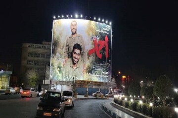 دومین دیوارنگاره شهرداری منطقه ۱۱ تهران در میدان راه‌آهن رونمایی شد