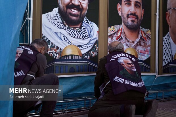 آماده سازی مواکب مردمی ششمین سالگرد شهادت سردار سلیمانی