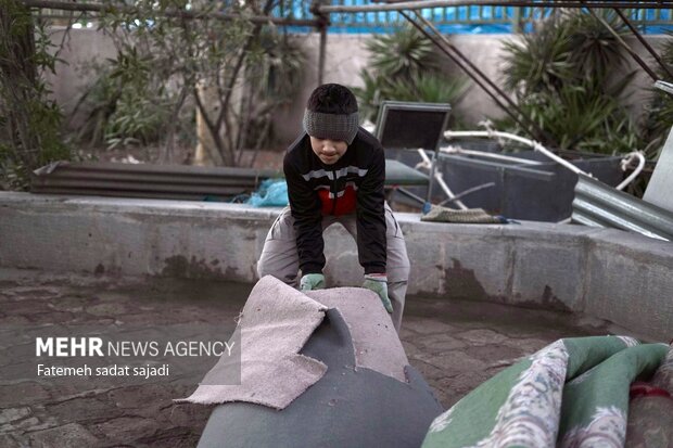 آماده سازی مواکب مردمی ششمین سالگرد شهادت سردار سلیمانی