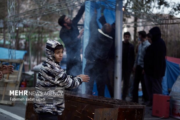 آماده سازی مواکب مردمی ششمین سالگرد شهادت سردار سلیمانی