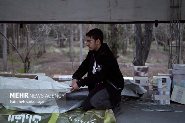 آماده سازی مواکب مردمی ششمین سالگرد شهادت سردار سلیمانی