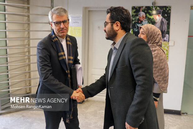 
FM spox Baghaei visits Mehr