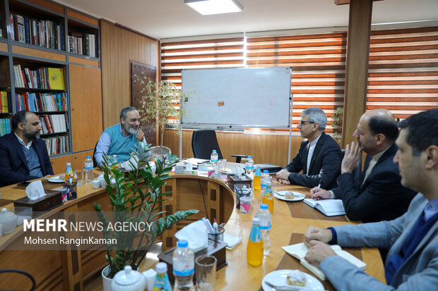 حضور سخنگوی وزارت امور خارجه در گروه رسانه‌ای مهر