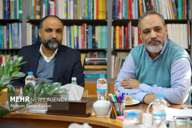 حضور سخنگوی وزارت امور خارجه در گروه رسانه‌ای مهر