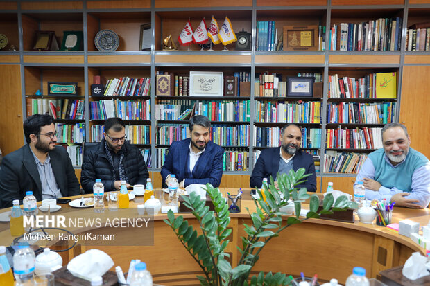 حضور سخنگوی وزارت امور خارجه در گروه رسانه‌ای مهر