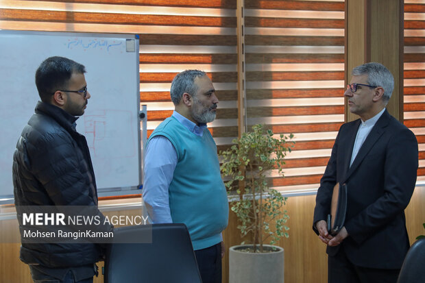 FM spox Baghaei visits Mehr