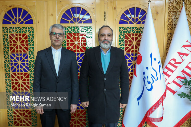 حضور سخنگوی وزارت امور خارجه در گروه رسانه‌ای مهر