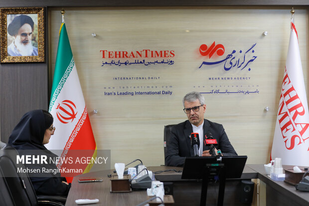 حضور سخنگوی وزارت امور خارجه در گروه رسانه‌ای مهر