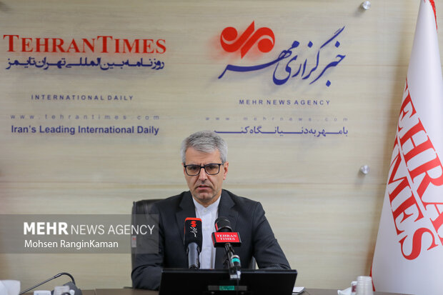 حضور سخنگوی وزارت امور خارجه در گروه رسانه‌ای مهر