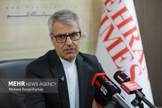 حضور سخنگوی وزارت امور خارجه در گروه رسانه‌ای مهر