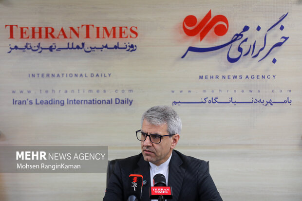 حضور سخنگوی وزارت امور خارجه در گروه رسانه‌ای مهر