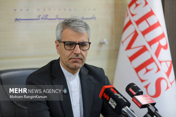 حضور سخنگوی وزارت امور خارجه در گروه رسانه‌ای مهر