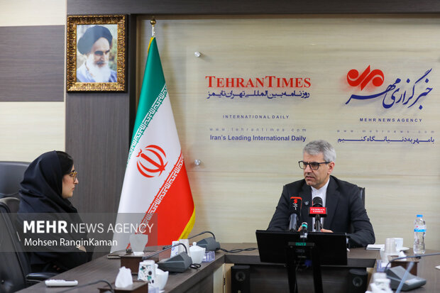 FM spox Baghaei visits Mehr