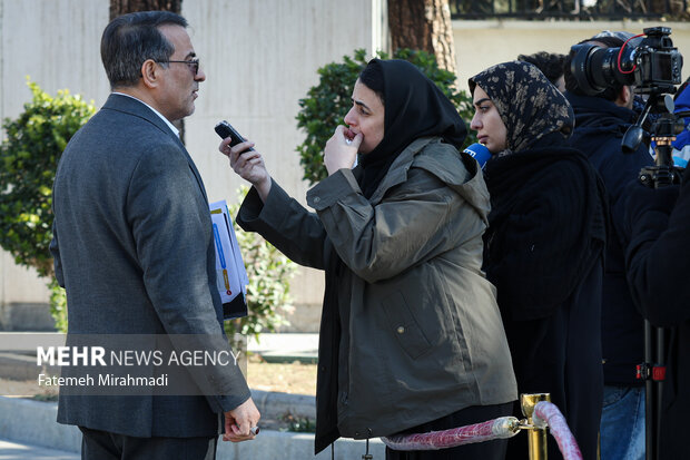 حاشیه جلسه هیئت دولت