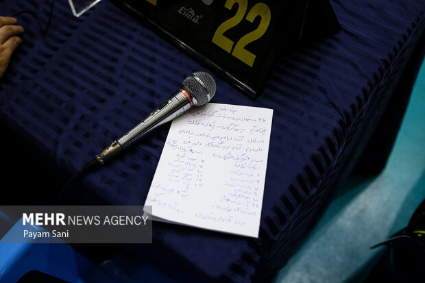 لیگ برتر والیبال -  دیدار تیم های پیکان تهران و پاس گرگان