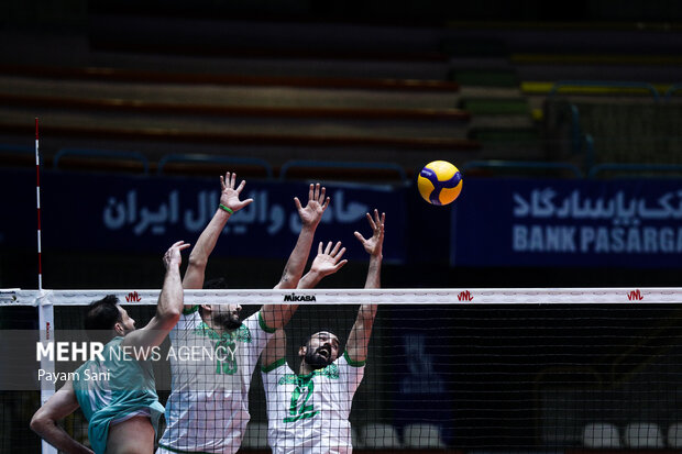 لیگ برتر والیبال -  دیدار تیم های پیکان تهران و پاس گرگان