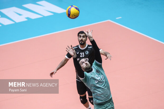 لیگ برتر والیبال -  دیدار تیم های پیکان تهران و پاس گرگان