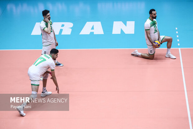 لیگ برتر والیبال -  دیدار تیم های پیکان تهران و پاس گرگان