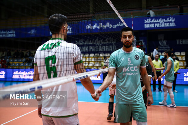 لیگ برتر والیبال -  دیدار تیم های پیکان تهران و پاس گرگان