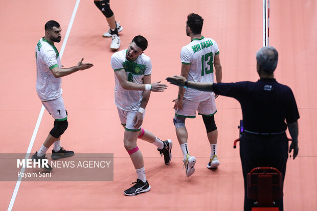 لیگ برتر والیبال -  دیدار تیم های پیکان تهران و پاس گرگان