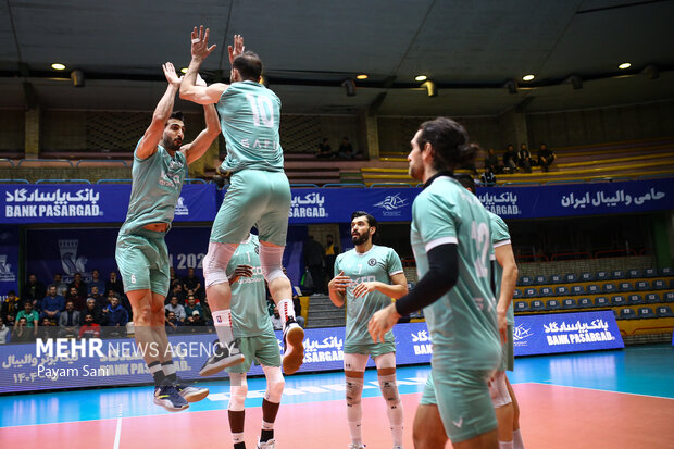 لیگ برتر والیبال -  دیدار تیم های پیکان تهران و پاس گرگان