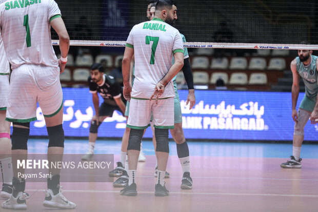 لیگ برتر والیبال -  دیدار تیم های پیکان تهران و پاس گرگان