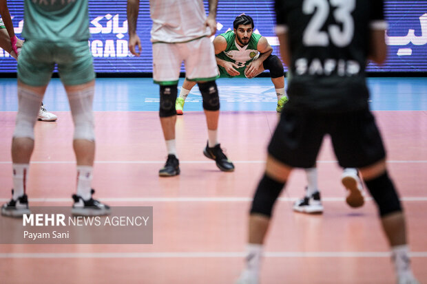 لیگ برتر والیبال -  دیدار تیم های پیکان تهران و پاس گرگان