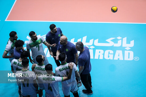 لیگ برتر والیبال -  دیدار تیم های پیکان تهران و پاس گرگان