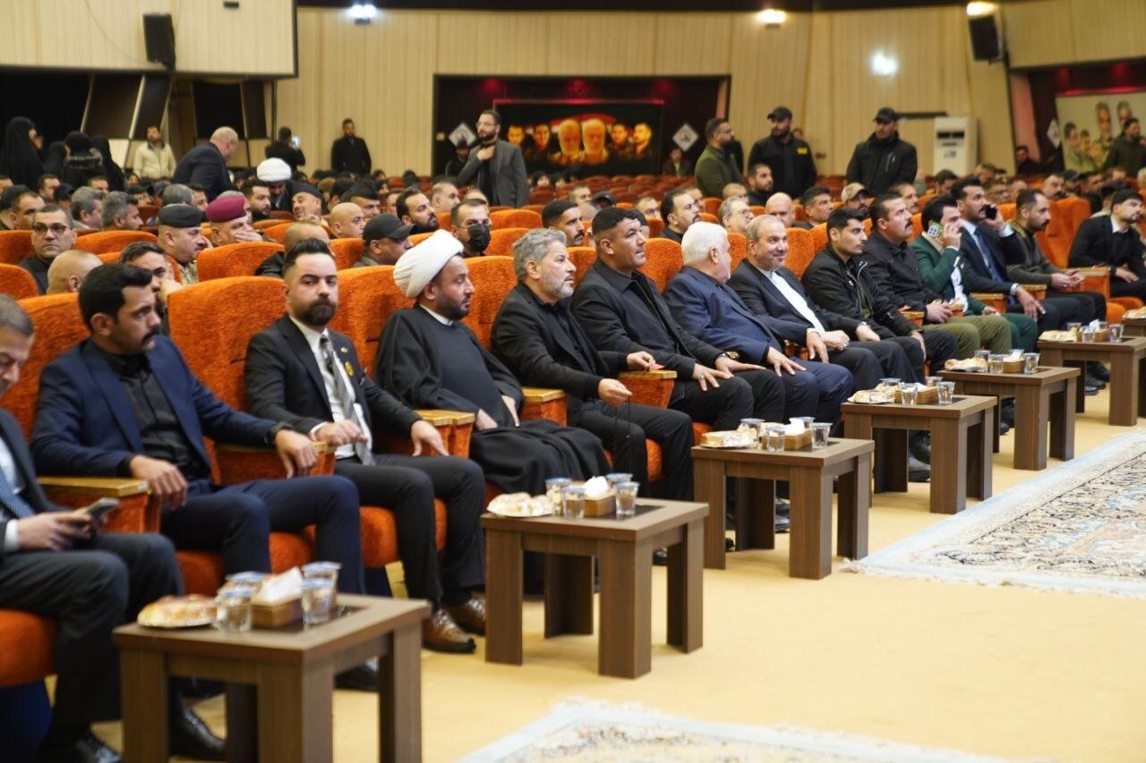 مراسم بزرگداشت فرماندهان شهید در سفارت ایران در بغداد+ فیلم و عکس