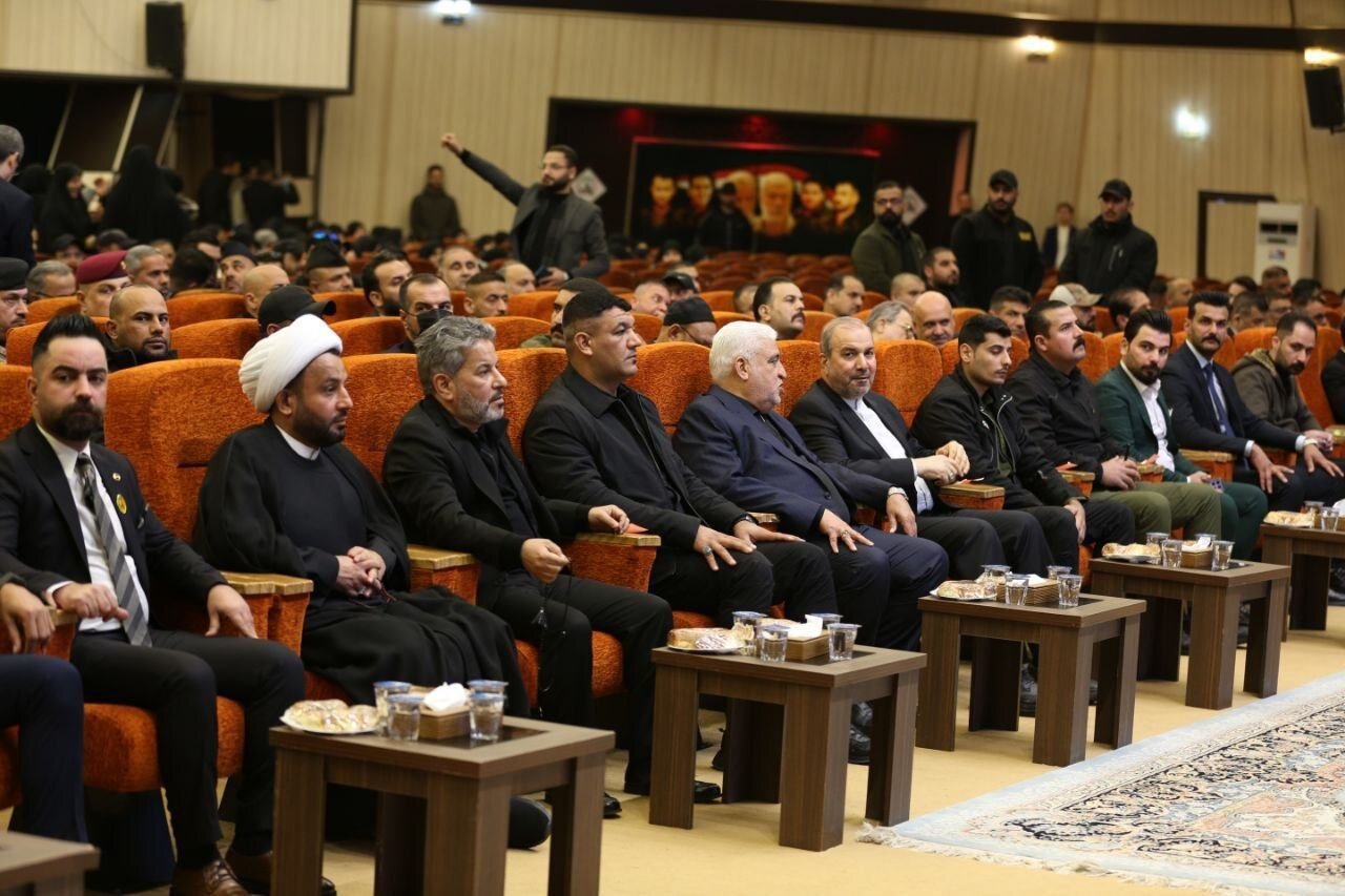 مراسم بزرگداشت فرماندهان شهید در سفارت ایران در بغداد+ فیلم و عکس