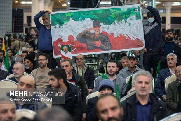 مراسم ششمین سالگرد شهادت سردار سپهبد حاج قاسم سلیمانی