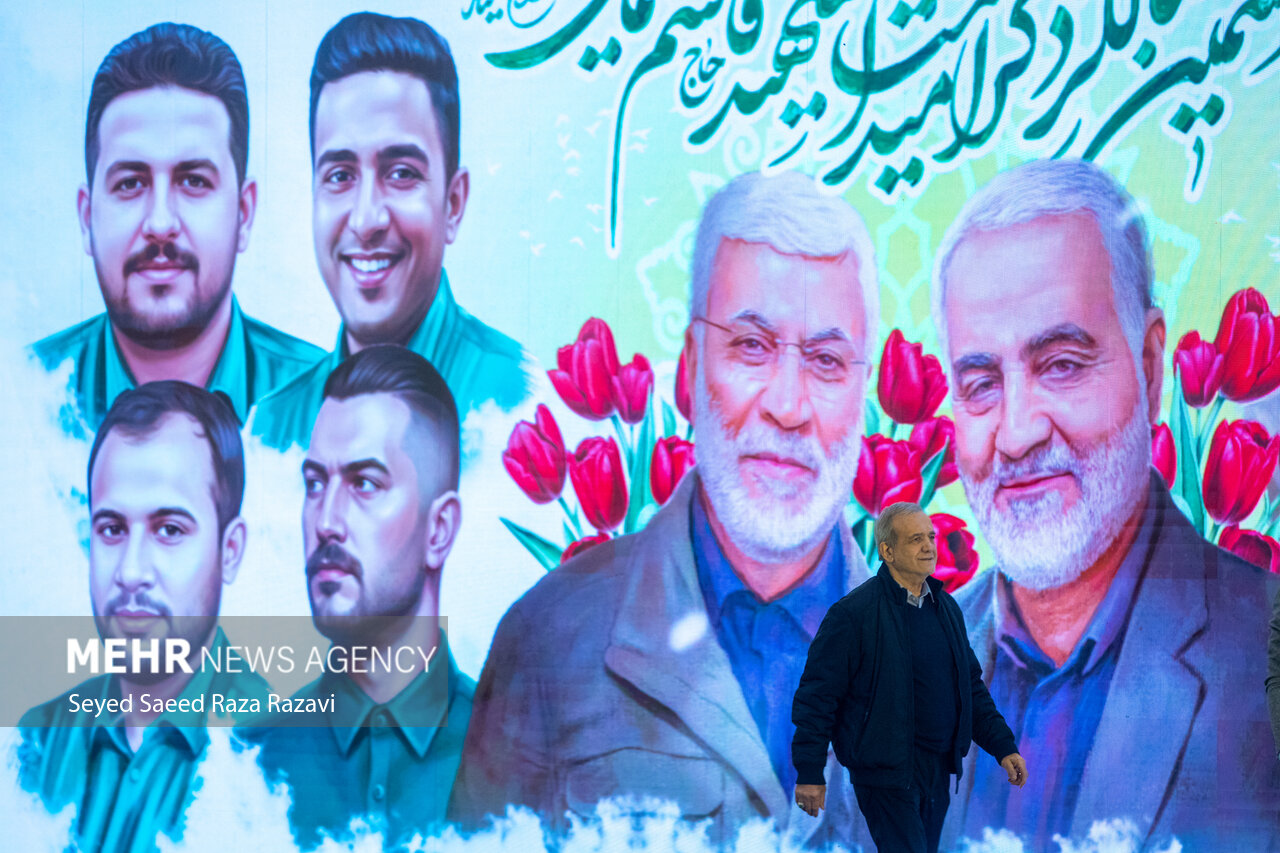 مراسم ششمین سالگرد شهادت سردار سپهبد حاج قاسم سلیمانی