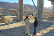 رخشا: پروژه ساخت پل حرمک به پیشرفت ۶۰ درصدی رسید