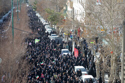 راهپیمایی مردم همدان علیه اغتشاشگران پس از نماز جمعه