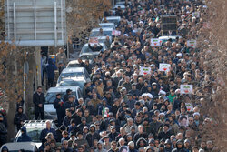 اجتماع عظیم مردم همدان در محکومیت اغتشاشات