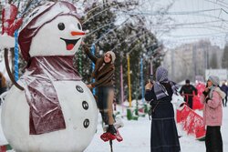 بارش برف و کولاک شدید در اردبیل