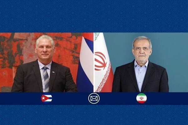 الرئيس بزشكيان يهنئ بمناسبة ذكرى الثورة الكوبية