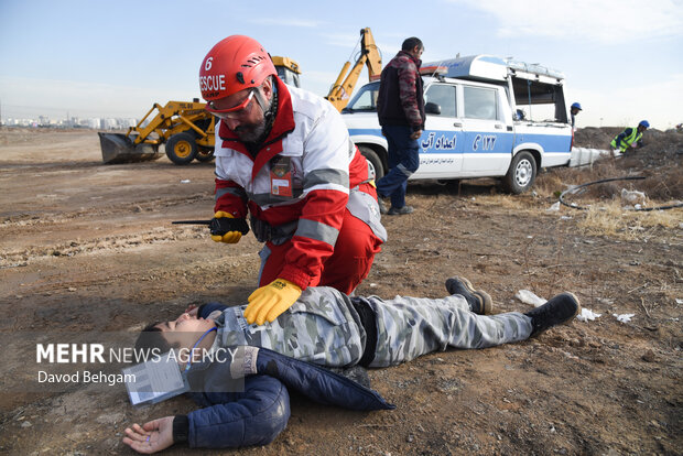 مانور مشترک مدیریت بحران