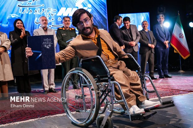 اختتامیه جشنواره منطقه‌ای تئاتر افراد دارای معلولیت (زاگرس) در سنندج