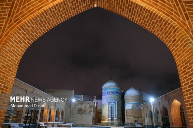 شب برفی اردبیل