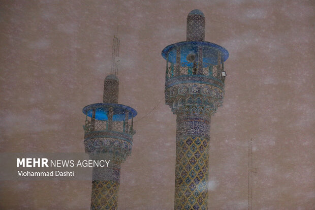 شب برفی اردبیل