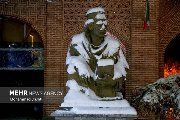 شب برفی اردبیل