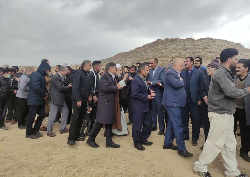 مراسم تشییع پیکر شهید «امیرحسام خدایاری‌فرد» در کوهدشت برگزار شد