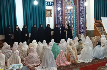 رجب: بانوان آذربایجان غربی در ۷۰ مسجد آذربایجان غربی معتکف شدند