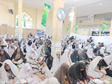 اعتکاف دختران حاج قاسم در بوانات فارس