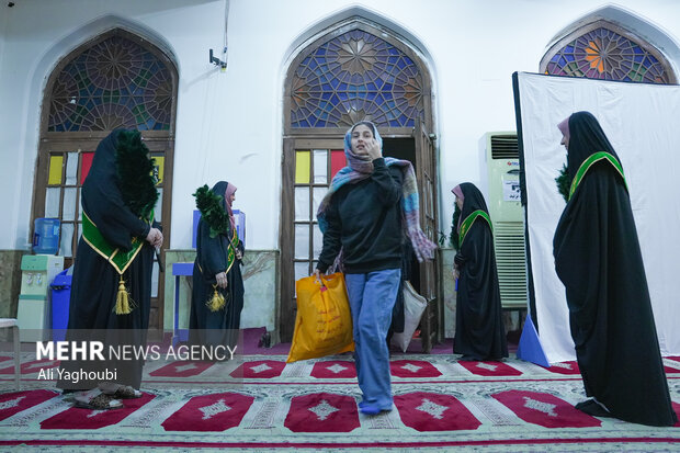 آغاز سفر سه روزه اعتکاف