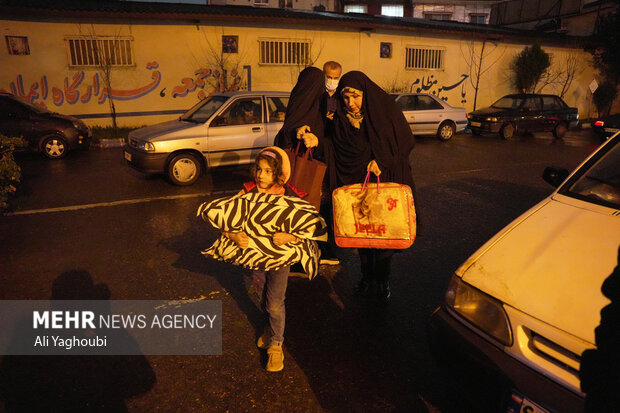 آغاز سفر سه روزه اعتکاف