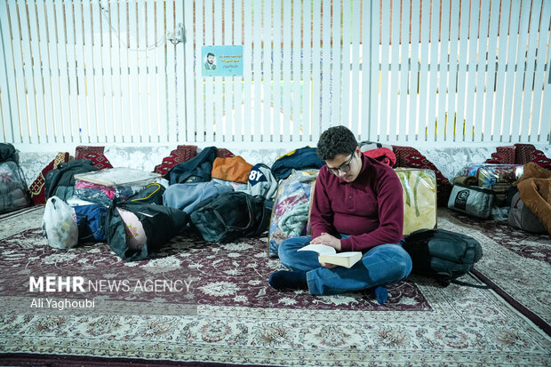 آغاز سفر سه روزه اعتکاف