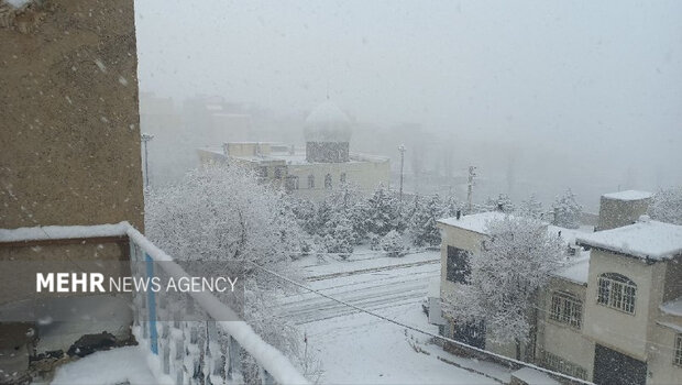 دماوند سفیدپوش شد؛ بارش برف چهره زمستانی به شمال شرق تهران داد